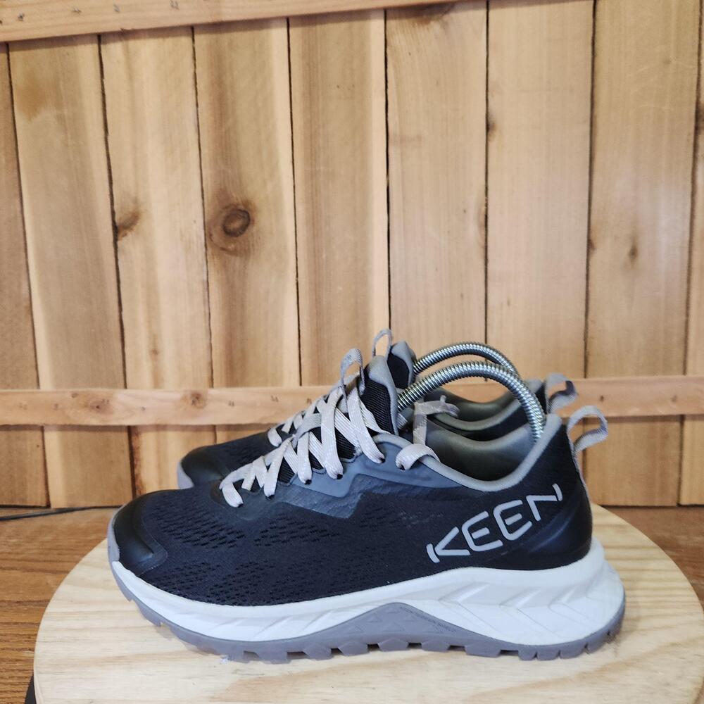 KEEN Versacore Speed Trail Shoes Womens 8.5 Black Mesh Hiking Walking Sneakers